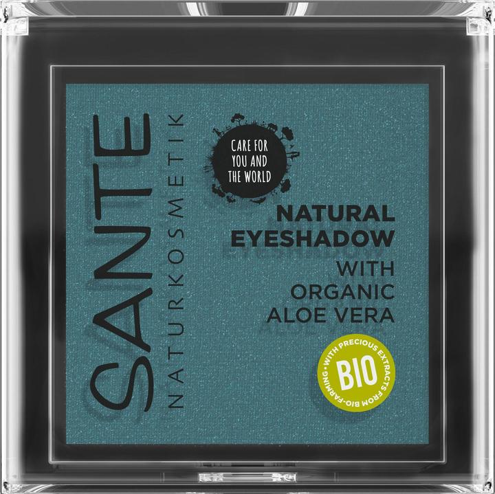 Actual product image Sante Eyeshadow Natural 03 Nightsky Navy (03 Nightsky Navy, Rose, Brown, Red)