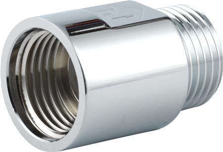 Image du produit Megatherm Arimex Clapet anti-retour chromé 1/2" manchon et embout