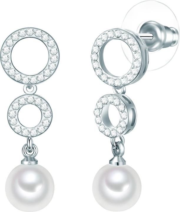 Actual product image Rafaela Donata Ladies Sterling Silver Glass Crystal Shell Core Pearl silver - 30376 (Sterling Silver)