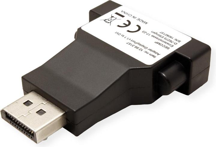 Produktbild Value DisplayPort-DVI Adapter, DP Stecker-DVI Buchse (0.15 m, DisplayPort)