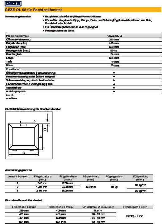 Actual product image Geze Rod guides suitable for OL 90 N / OL 95 (1 pcs.)