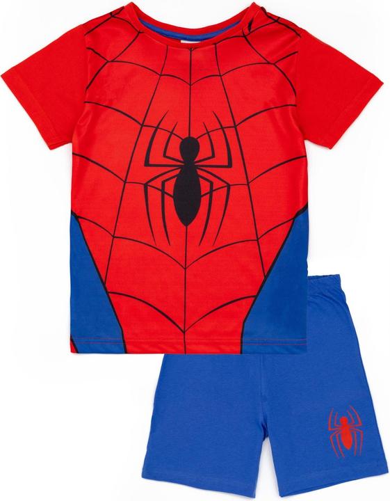 Spiderman Schlafanzug mit Shorts Jungen