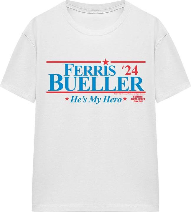 Actual product image Ferris Bueller´s Day Off Unisex Adult 2024 President T-Shirt (XL)