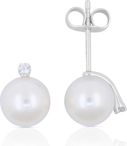 Actual product image Muau Earrings (750/18K white gold)