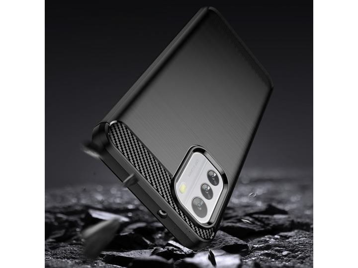 Produktbild Screenguard Nokia G42 Hülle Carbon Brushed Soft TPU (Nokia G42)