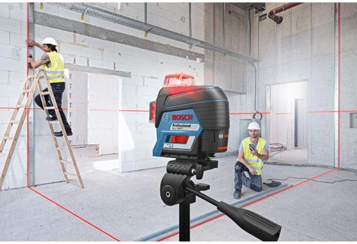 Actual product image Bosch Professional Linear laser GLL 3-80 C (4x1.5V AA, box)
