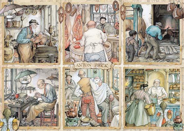 Immagine prodotto Jumbo Collezione Premium Anton Pieck, artigiano 1000 parti (1000 pezzi)