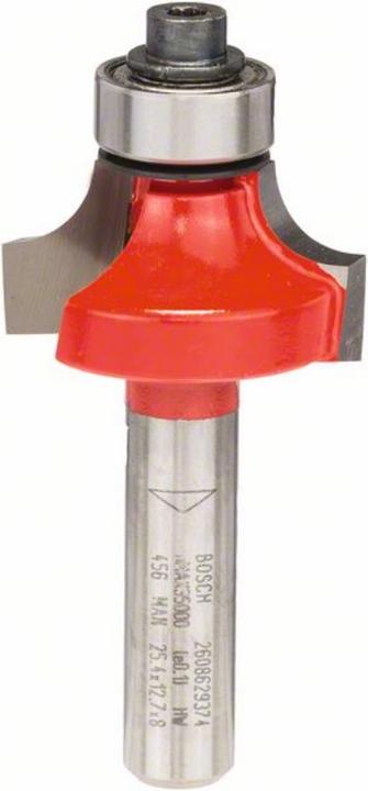 Image du produit Bosch Professional Zubehör Fraise à arrondir Expert for Wood, 8 mm, D 25,4 mm, R1 6,35 mm, L 12,7 mm, G 55 mm