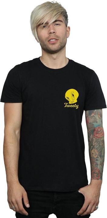 Immagine prodotto Looney Tunes Tweety Pie Head Maglietta Uomo (S)