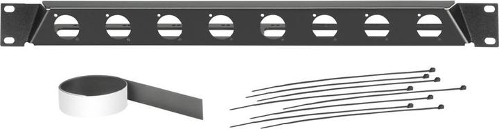 Immagine prodotto Adam Hall 9inch Parts 9inch Angled Rack Panel per 8x Sockets (Accessori)