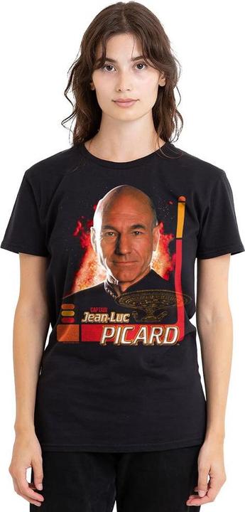 Actual product image Unisex Adult Jean-Luc Picard T-Shirt (M)
