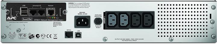 Image du produit APC Onduleur intelligent SMT750RMI2UNC avec carte réseau (750 VA, 500 W, Line-interactive Onduleur)