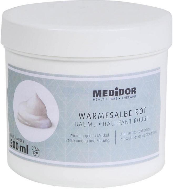 Image du produit Medidor Pommade chauffante rouge 500 ml (1 x, 500 ml, 480 g)
