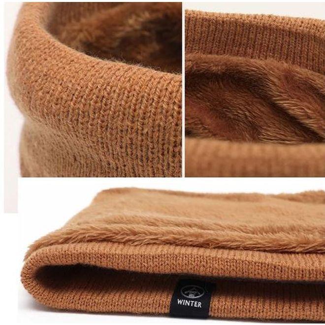 Image du produit MU Classic Ensemble bonnet et chauffe-cou tricotés (One Size) (Taille unique)