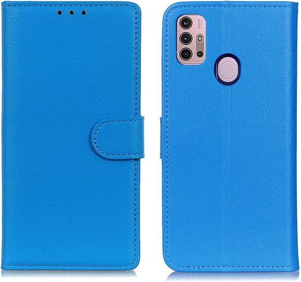 Produktbild MU Classic Litchi Leder Bookcover Series (Motorola Moto G30, Motorola Moto G10)
