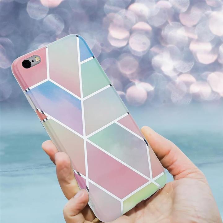 Actual product image Cadorabo IMD TPU Colorful Marble Cover (Apple iPhone 6 Plus)