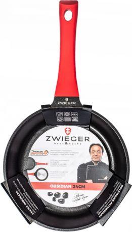Image du produit Zwieger Poêle en obsidienne 24cm (24 cm, Poêle à frire, Fonte d'aluminium)