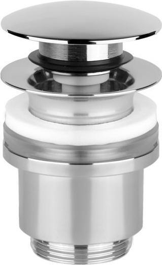 Actual product image Gessi drain valve Stop&Go 1 1/4 for basins without overflow, stem valve min. 25mm/max.45mm, 1420