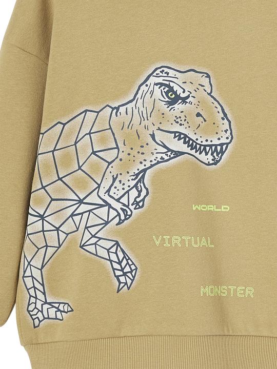 Immagine prodotto Vertbaudet Felpa con cappuccio dinosauro da bambino (86)