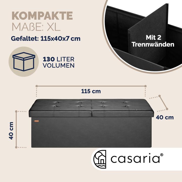 Image du produit Casaria Banquette (115 cm)