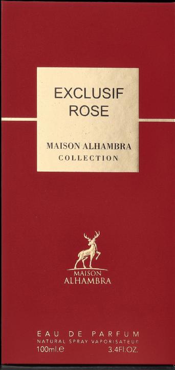 Image du produit Alhambra Exclusif Rose (Eau de parfum, 100 ml)