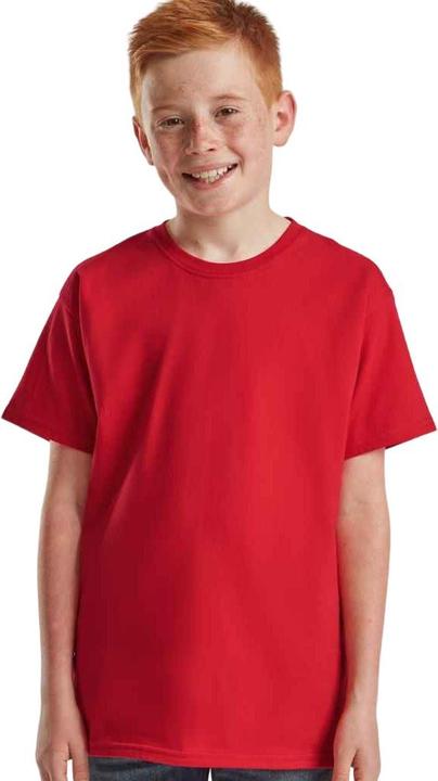 Actual product image Fruit of the Loom Childrens/Kids Iconic 195 Plain T-Shirt (152, 158)
