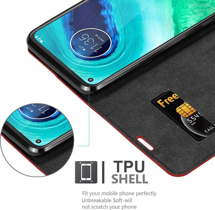 Actual product image Cadorabo Cover (Motorola Moto G8)