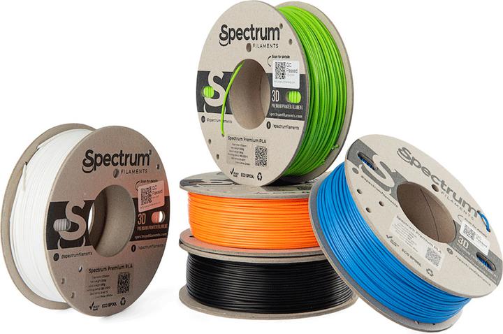 Produktbild Filament Premium PLA 5 Pack 1.75mm (PLA, 1.75 mm, Weiss)