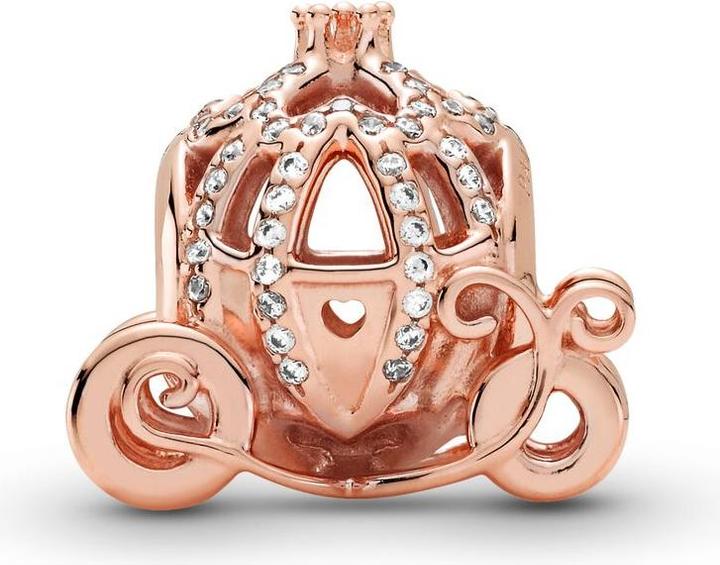 Produktbild Pandora Disney Rose Cinderella Pumpkin Coach Charm (rosevergoldet, Metall)
