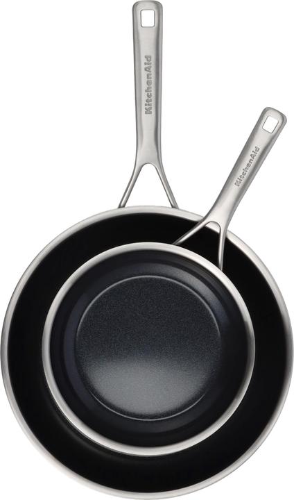 Produktbild KitchenAid Multi-Ply - 2-teilig (Stielkasserolle, Edelstahl)