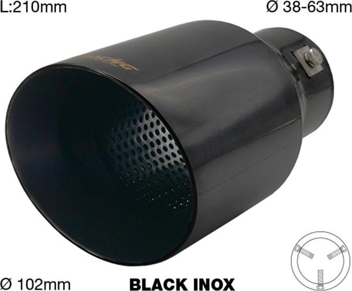 Image du produit Simoni Racing Embout d'échappement 102mm rond