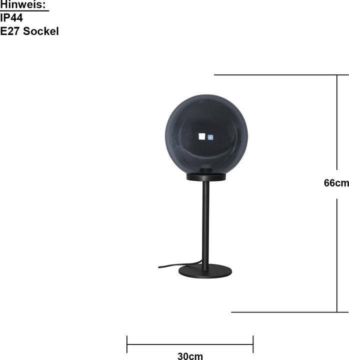 Image du produit Star Trading Lampe de table Orby (E27)