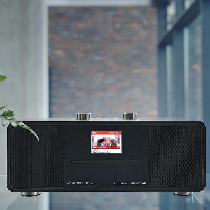 Actual product image Albrecht DR 690 CD (Web radio, DAB+, Bluetooth, Wi-Fi)