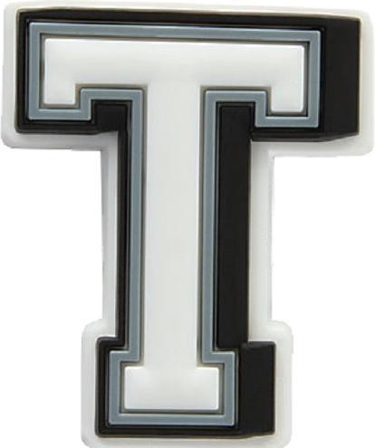 Actual product image Crocs Letter T (One size)