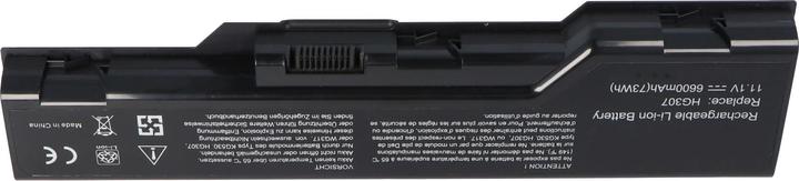 Image du produit Dell Batterie XPS M1730, 312-0680, HG307, WG317 (6 cellules, 6600 mAh)
