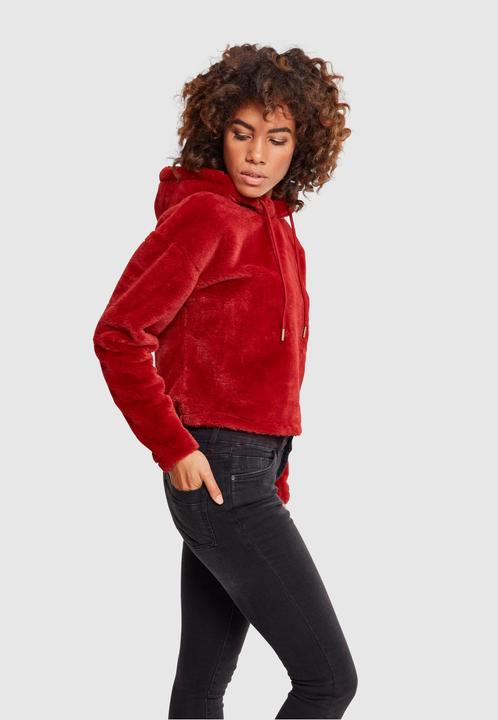 Actual product image Urban Classics Ladies Oversize Short Teddy Hoody (XS)