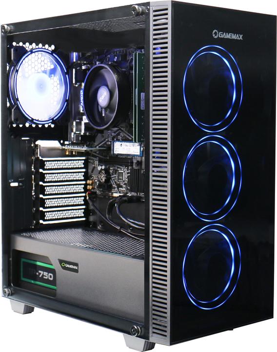 Produktbild Hyrican MegaDeal Gaming-PC Draco XD SET2481 7373 + MSI PRO MP273ADE + Maus, Tastatur & Headset (AMD Ryzen 5 5500, 32 GB, 1000 GB, GeForce RTX 4060)