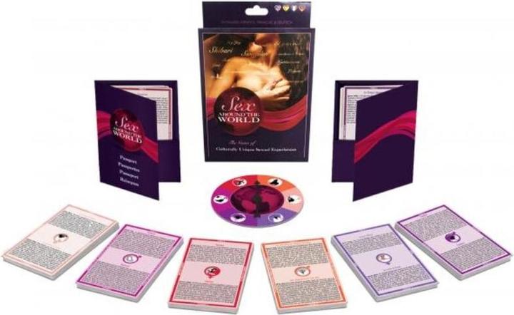 Actual product image Kheper Games Sex Around The World Game (Game of skill, German, English, French, Spanish)