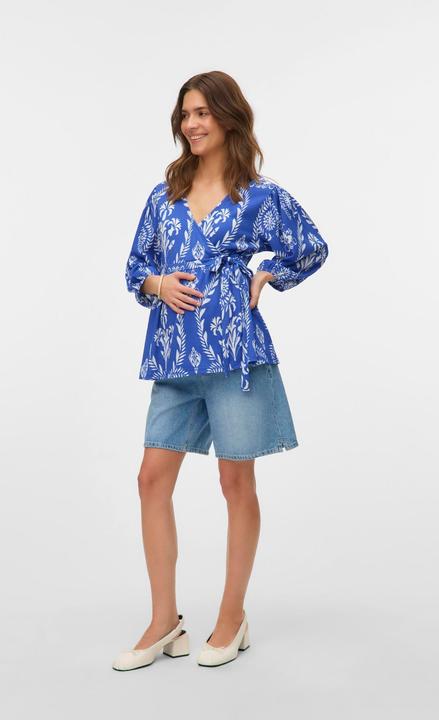 Image du produit Vero Moda Maternity Normal geschnitten V-Ausschnitt Top Top (XL)