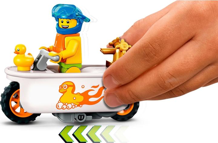 Actual product image LEGO Bathtub stunt bike (60333, LEGO City)