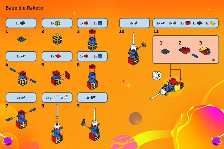 Produktbild LEGO® - Bauen und Spielen - Raketen (Deutsch, 2024)