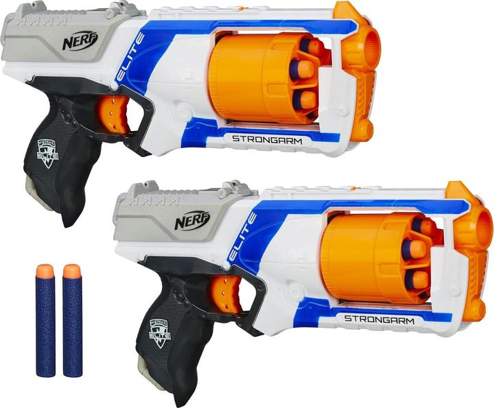 Actual product image Hasbro Nerf N-Strike Elite Strongarm 2 Piece