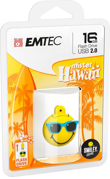 Image du produit Emtec SW108 Mister Hawaii Yellow (16 Go, USB-A)