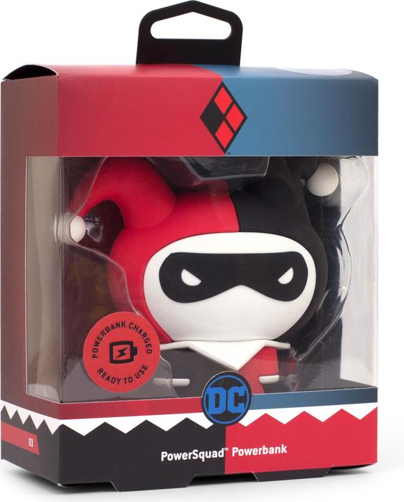 Immagine prodotto PowerSquad Powerbank DC "Harley Quinn" - DC Comics (2500 mAh, 9.25 Wh)