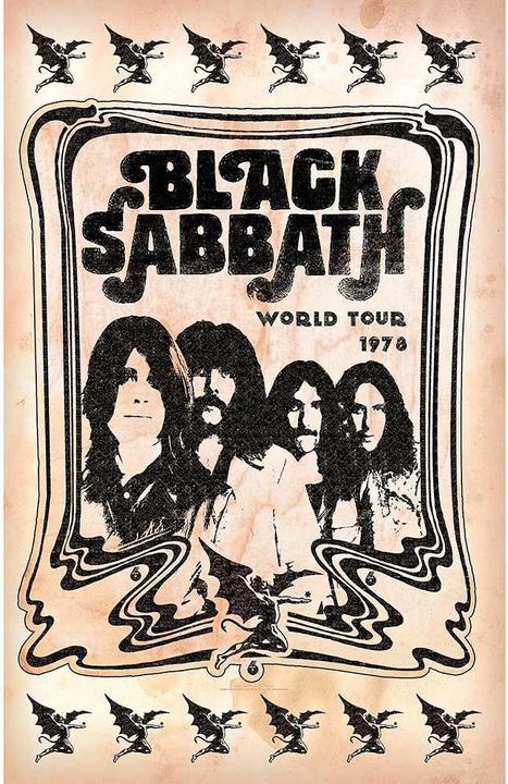Image du produit Black Sabbath - Poster WORLD TOUR (106 x 70 cm)