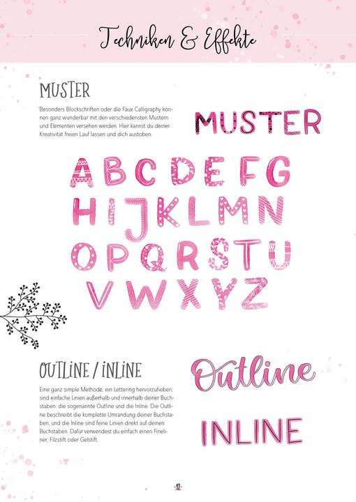 Image du produit 111 Handlettering-Sprüche für alle Anlässe – Der grosse Vorlagen-Block (Allemand, Franziska Feistner, 2021)