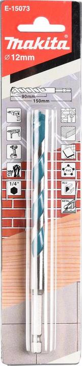 Image du produit Makita Foret multiple 1/4" 12x150mm (12 mm)