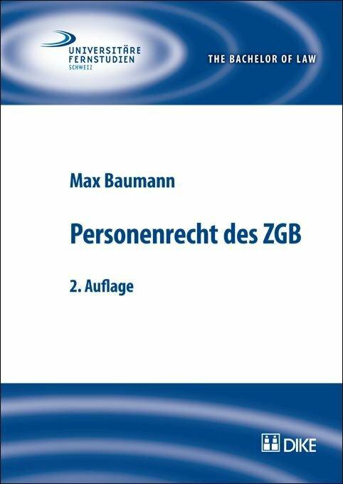 Immagine prodotto DiKE Personenrecht des ZGB (Tedesco, Max Baumann, 2011)