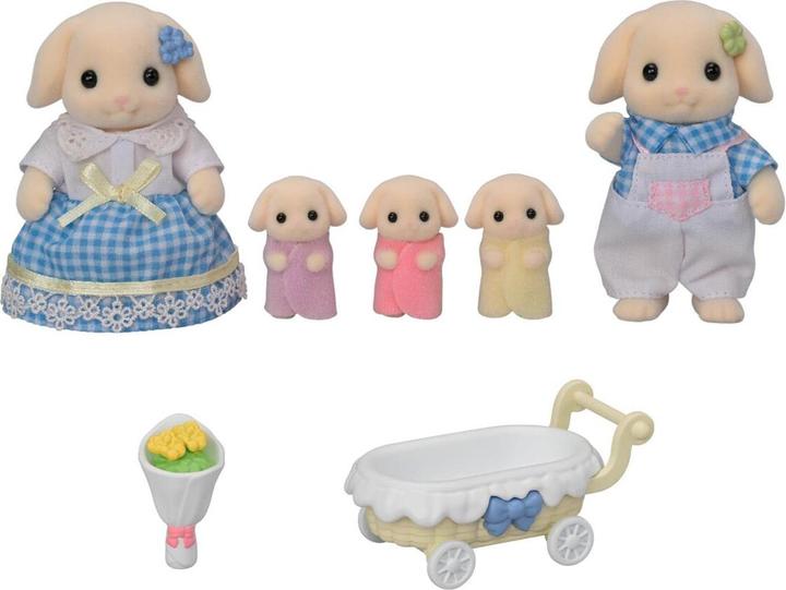 Produktbild Sylvanian Families Kaninchen Familie