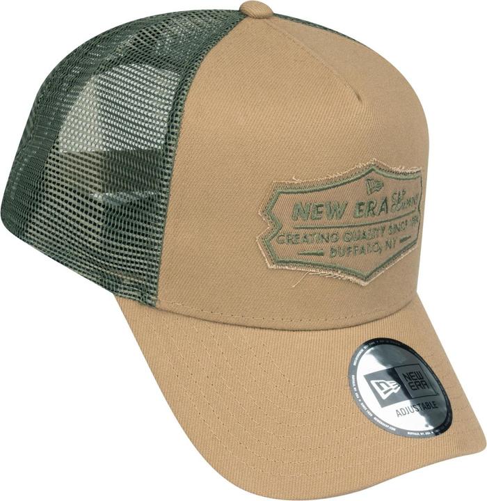 Immagine prodotto New Era Cappello Trucker regolabile - RETRO PATCH cachi / oliva (Taglia unica)